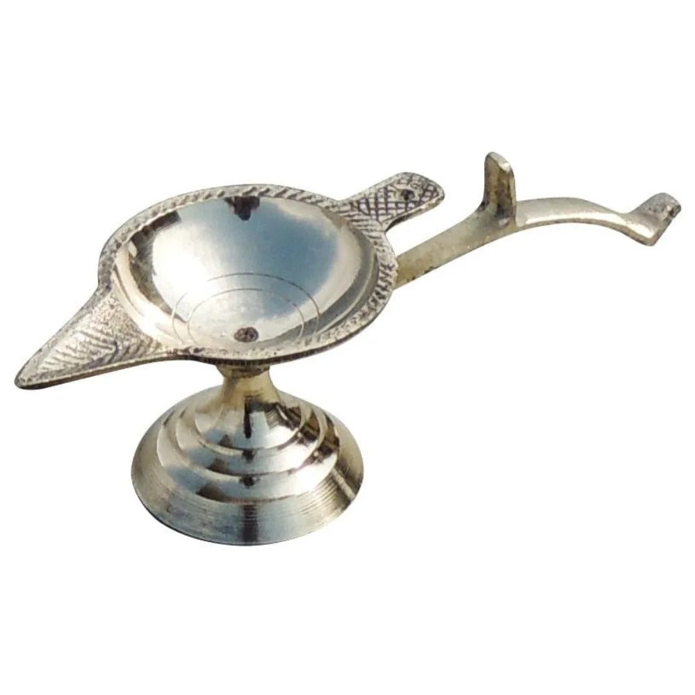 Brass Ek Batti Arti No. 2 for Daily Pooja and Temple Use