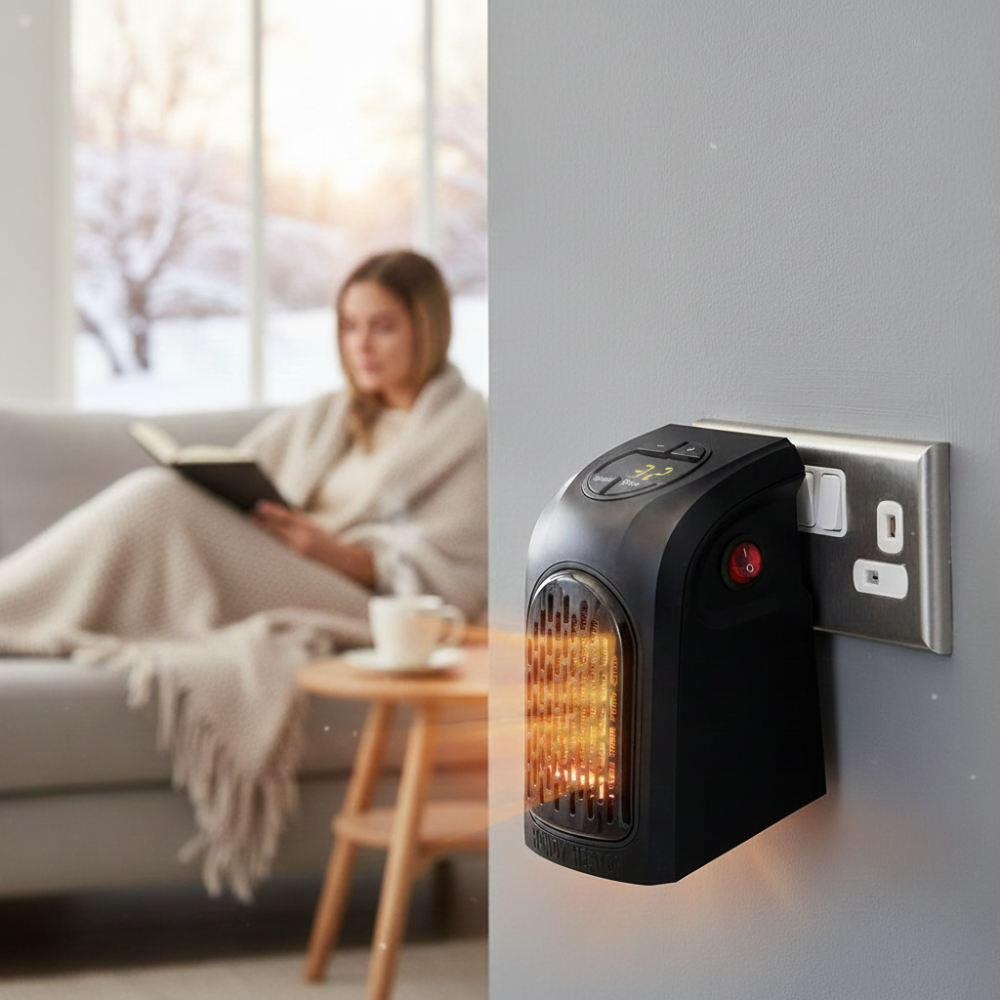 Anyage Handy Room Heater and Vacuum Flask Winter Utility Combo