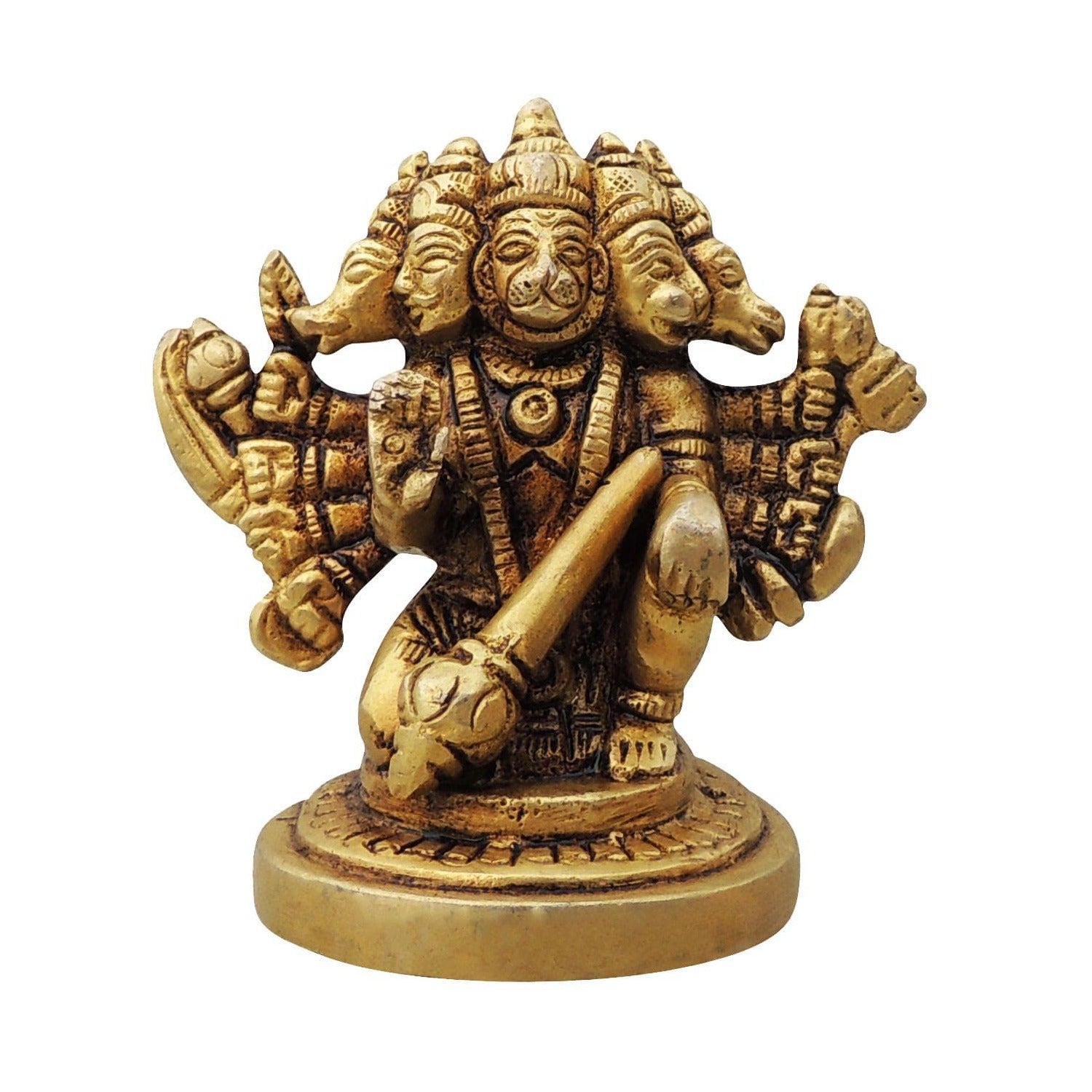 Panchmukhi Hanuman Ji Brass Idol