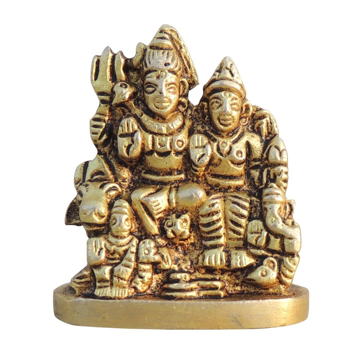 Shiv Parivar Brass Idol