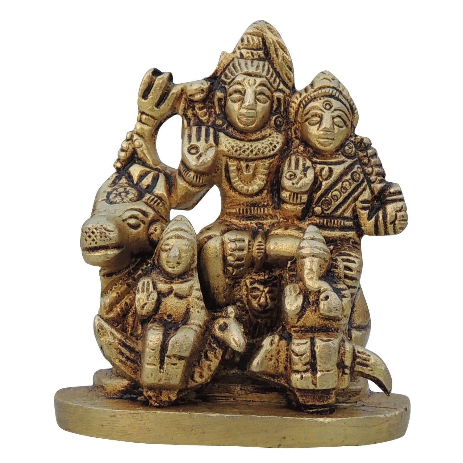 Shiv Parivar Brass Idol