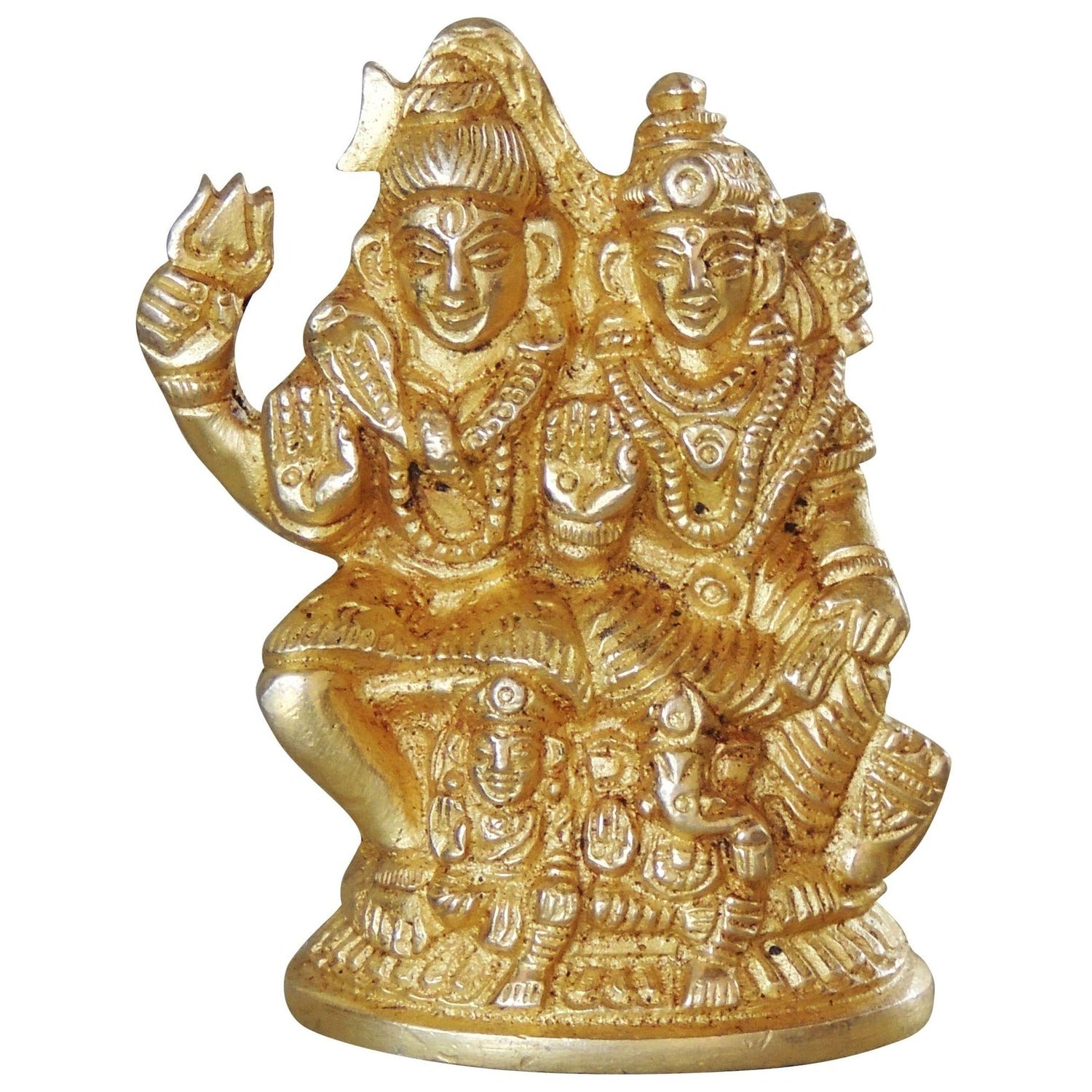 Shiv Parivar Brass Idol