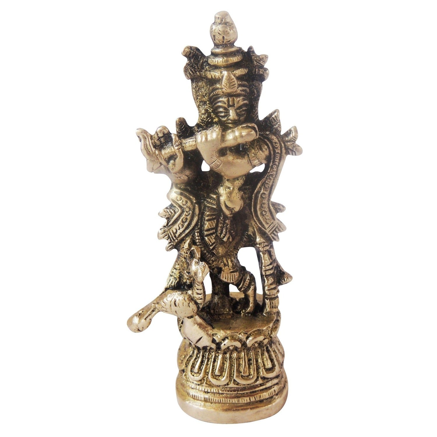 Krishna Brass Idol