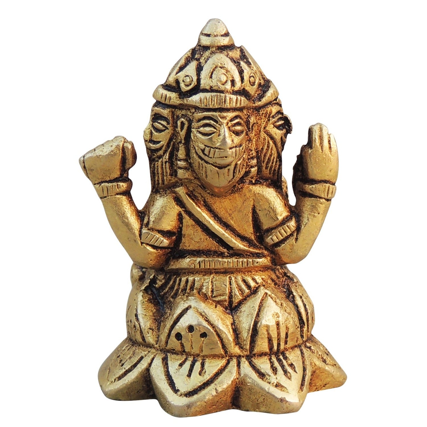 Brahma Ji Brass Idol