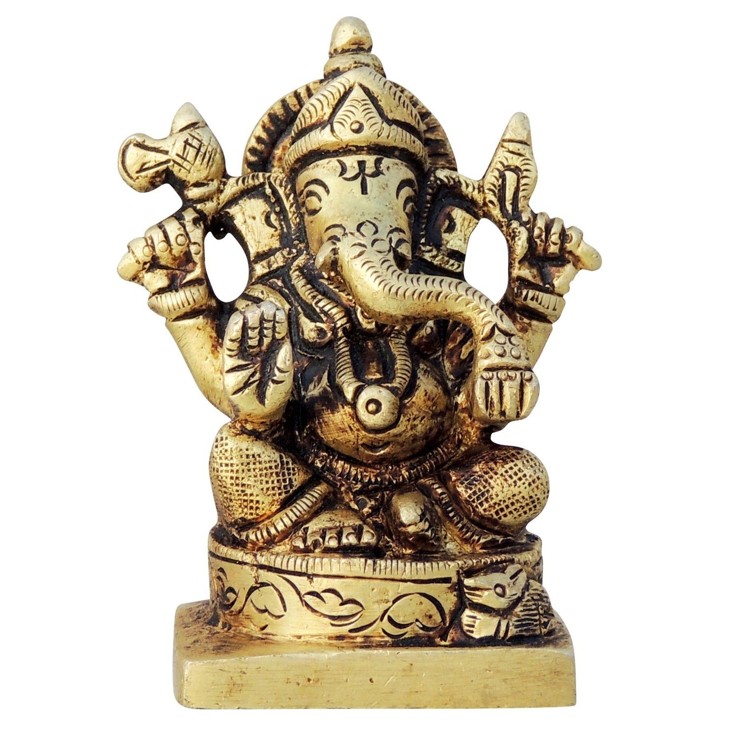 Ganesh Ji Brass Idol