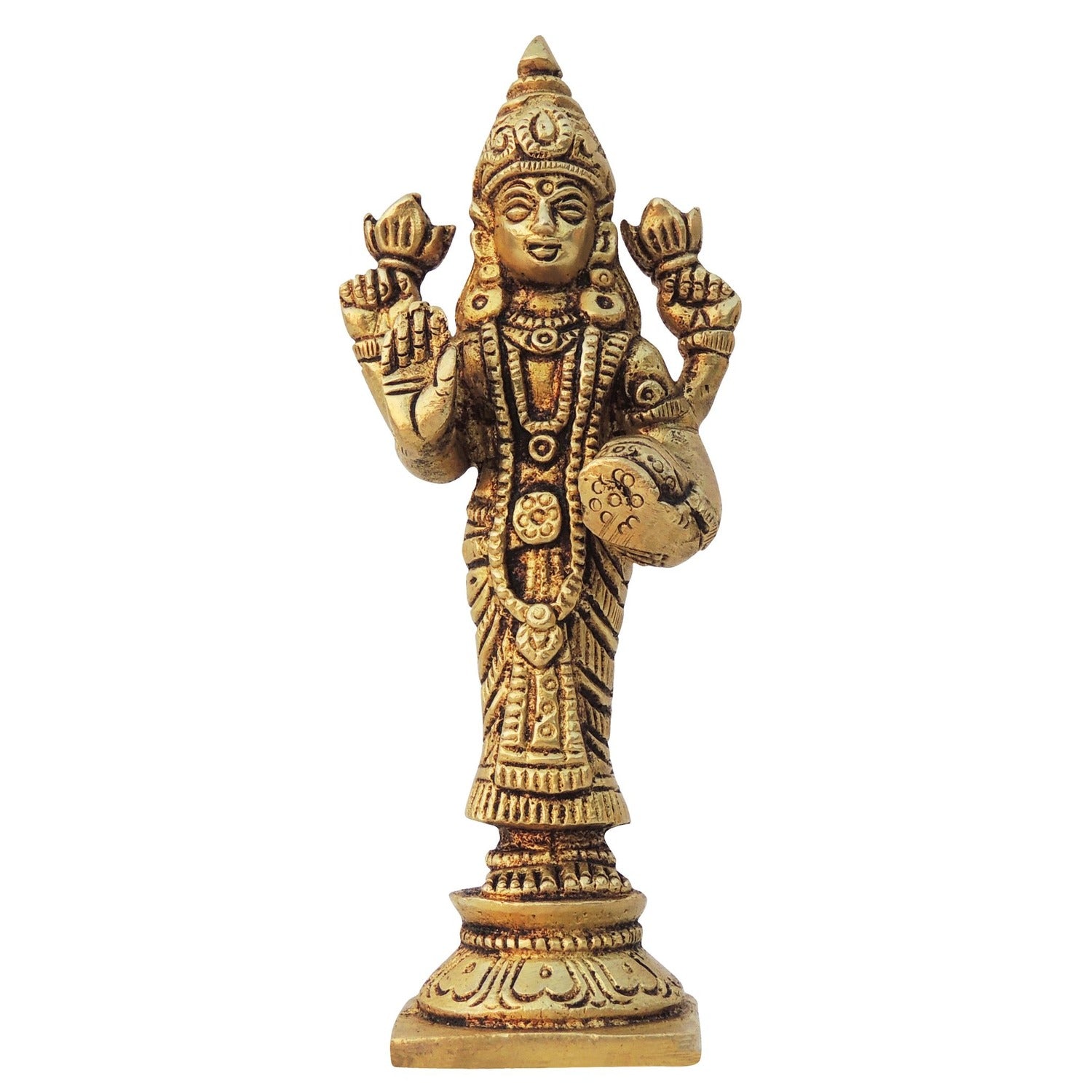 Laxmi Ji Brass Idol