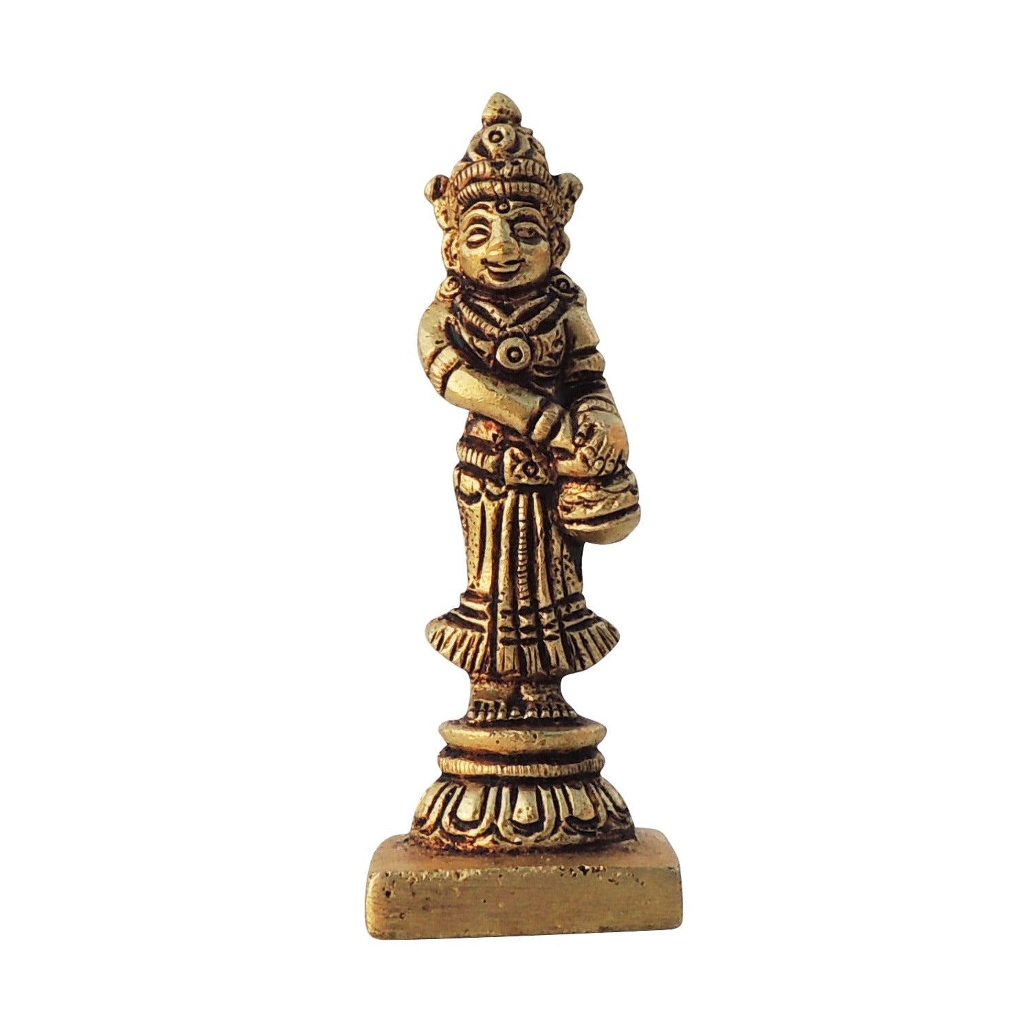 Radha Ji Brass Idol