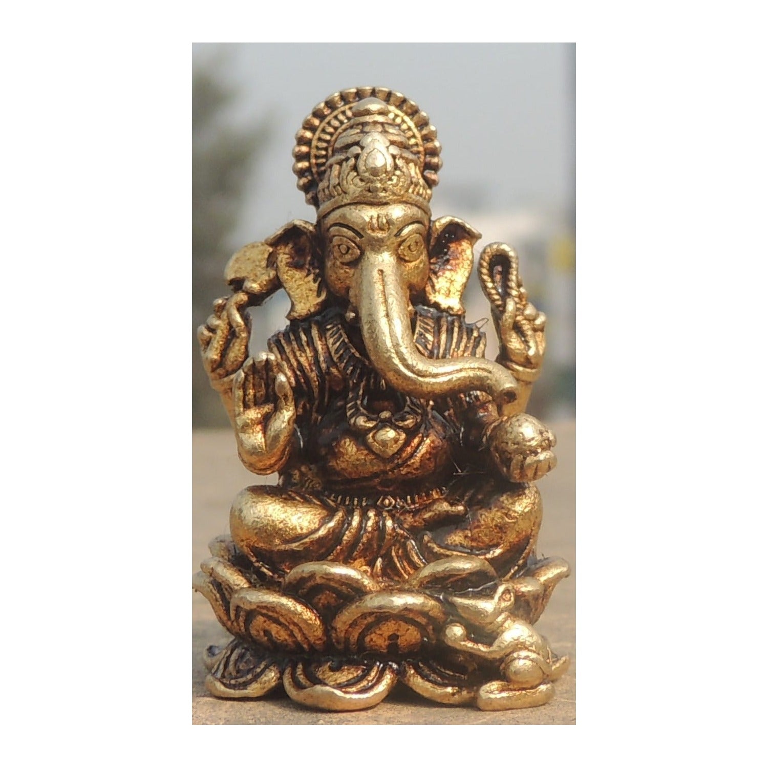 Ganesh Ji Brass Idol