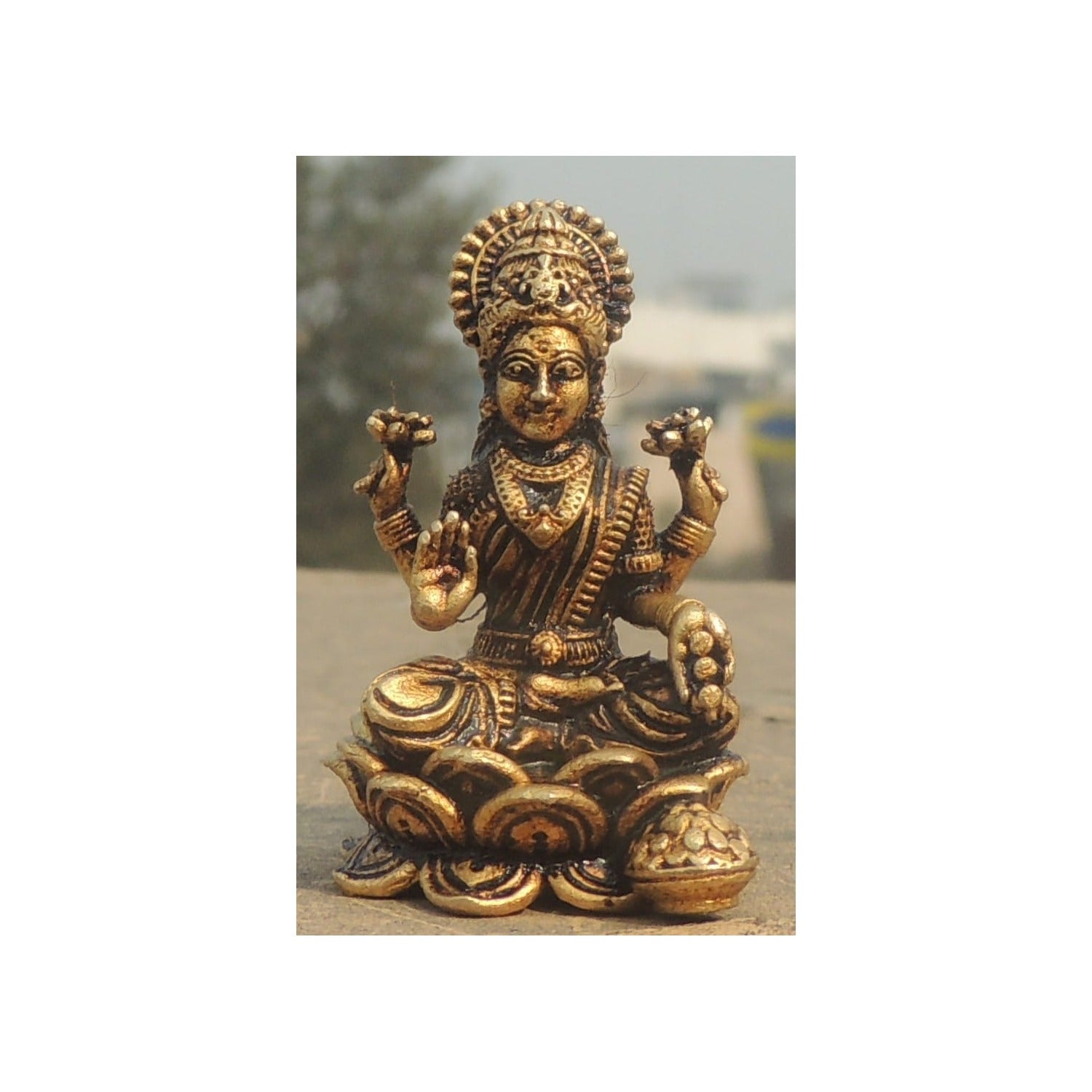 Laxmi Ji Brass Idol