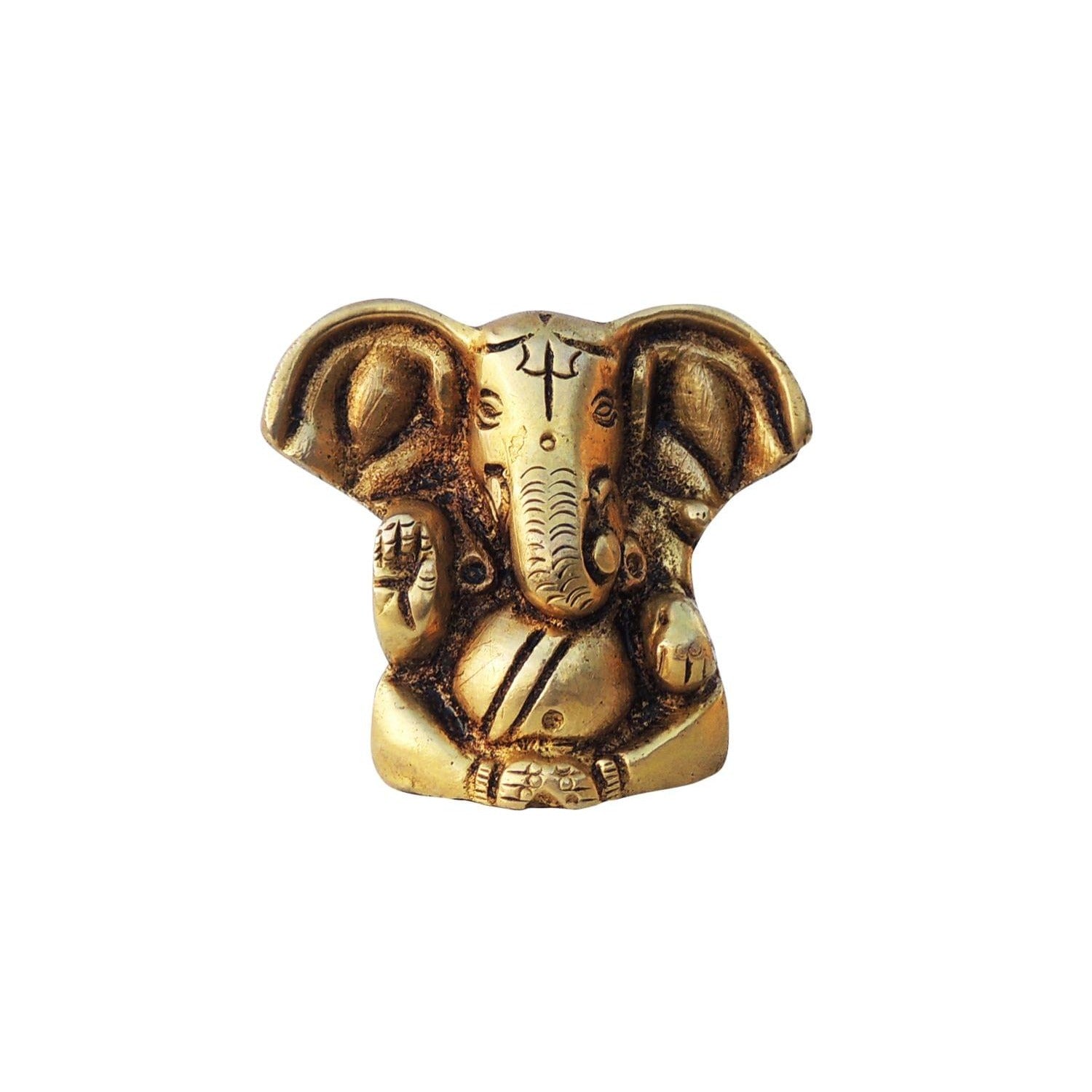 Ganesh Ji Brass Idol
