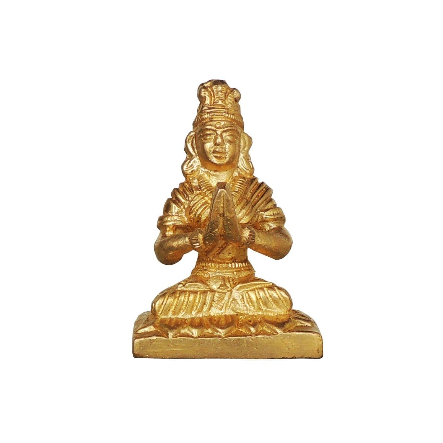 Parvati Ji Brass Idol