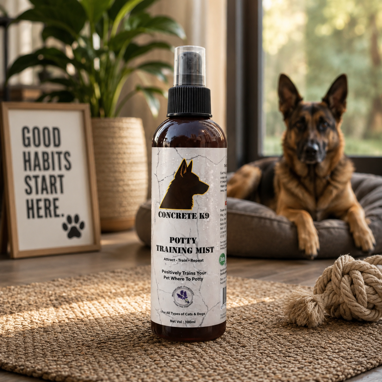 PET POTTY TRAINING MIST SPRAY 100ML- LAVENDER