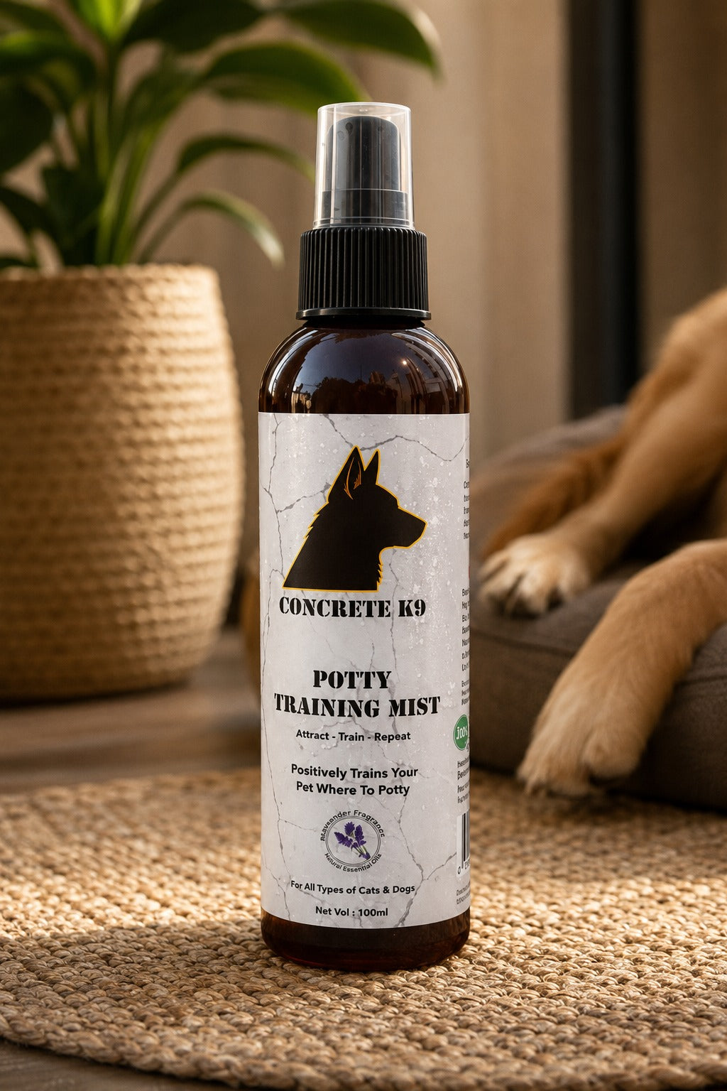 Complete Dog Care Combo – Potty Training Spray + Anti-Tick Shampoo