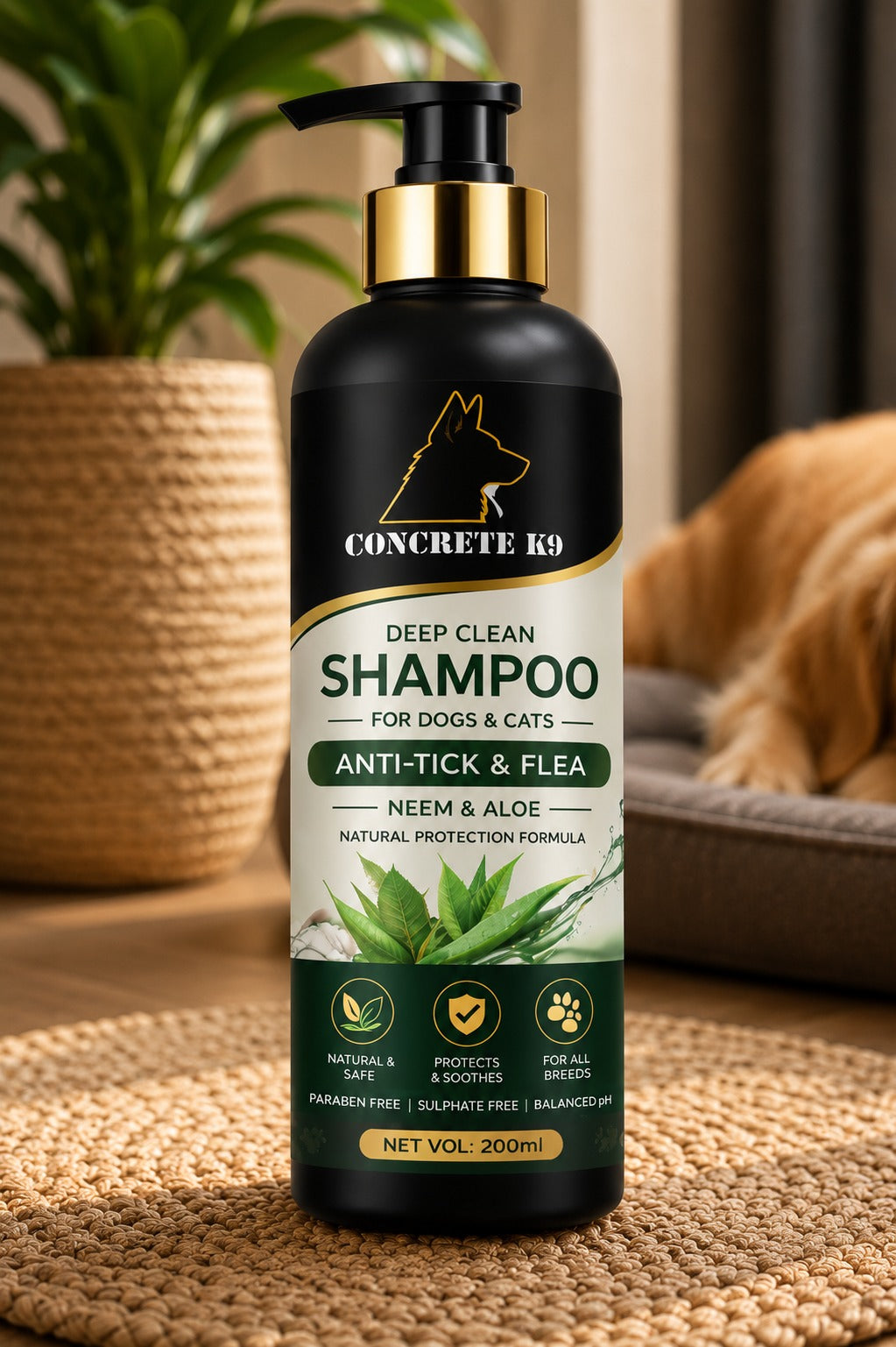 Complete Dog Care Combo – Potty Training Spray + Anti-Tick Shampoo