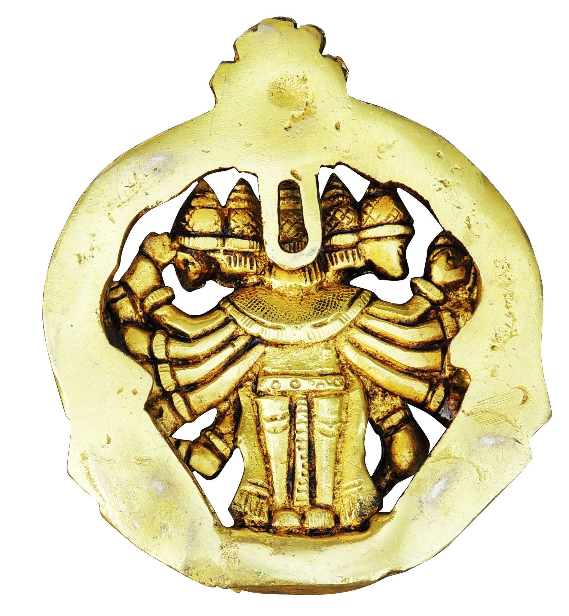 Panchmukhi Hanuman Brass Idol